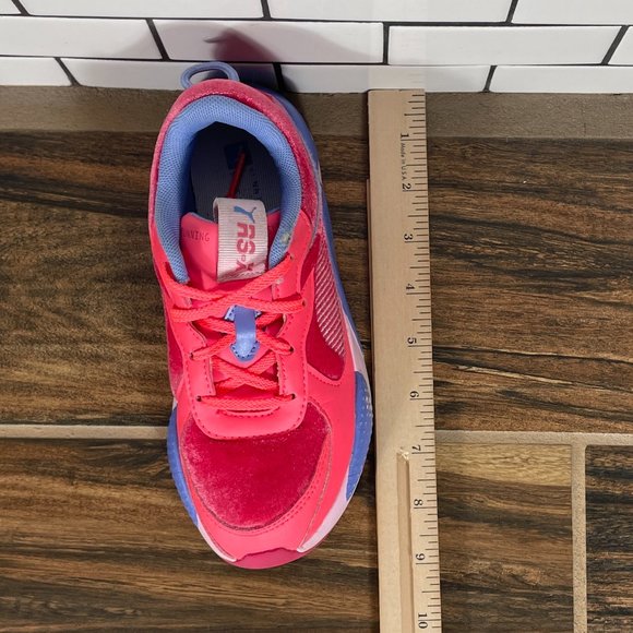 PUMA RS-X Little Girls Size 1.5C Running Shoes Multicolor Valentines Day Sneaker